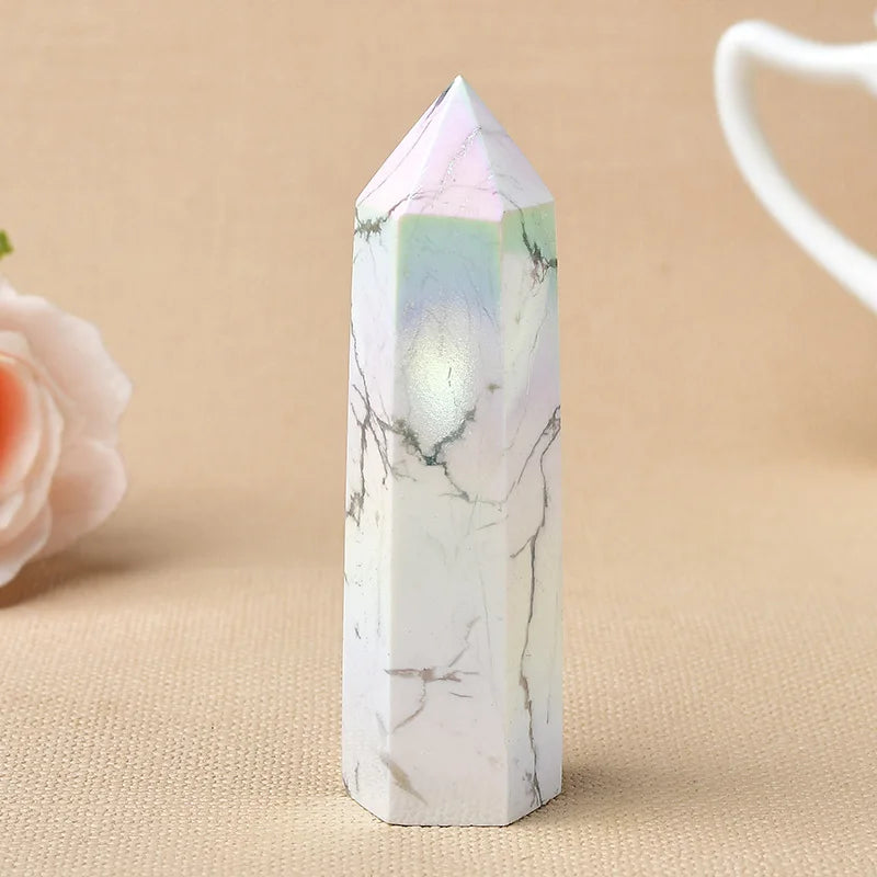 Natural Stones Crystal Point Wand - Healing Stone Energy